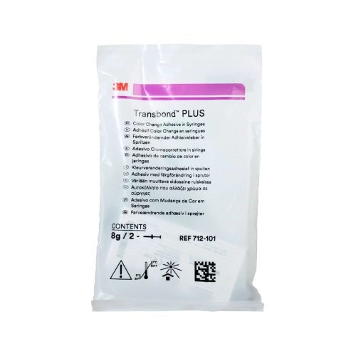 3M TRANSBOND PLUS ADHESIVE COLOR CHANGE IN SPUITEN KIT (2x4gr) 712-101 - 2