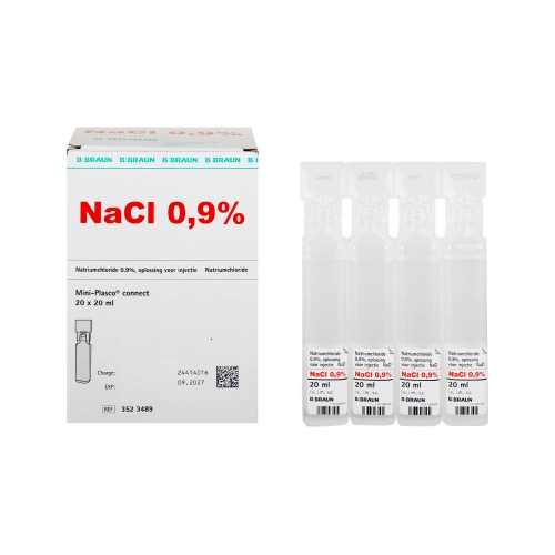 B. BRAUN NATRIUMCHLORIDE 0,9% IN AMPULLEN (20x20ml) - 0
