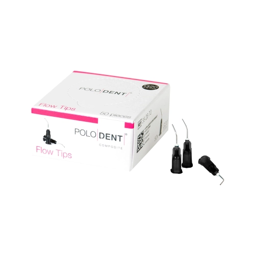 POLODENT FLOW APPLICATIE TIPS ZWART (50st) - 0