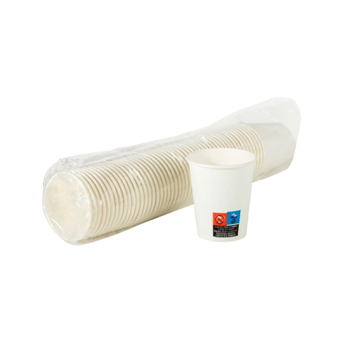 YELLOW POINT PAPIEREN DRINKBEKERS 180cc WIT (1000st) - 1