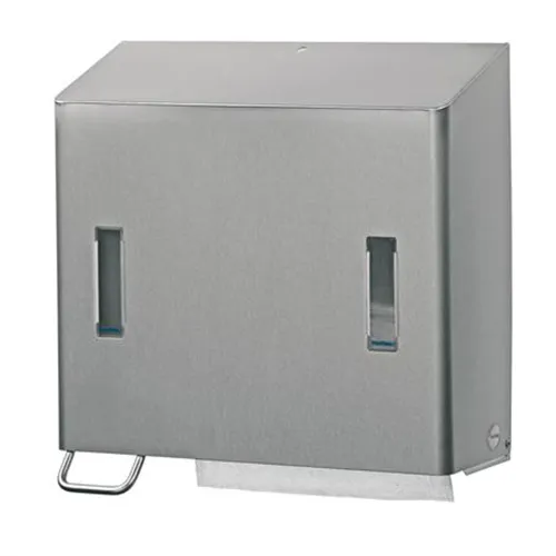 SANTRAL RVS HANDDOEK- en ZEEPDISPENSER NR.CPU2LE