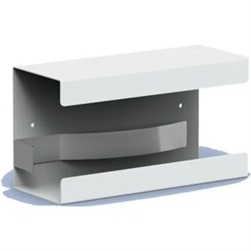 MEDIQO LINE ALUMINIUM HANDSCHOENDISPENSER WIT MODEL MQGDP (135x250x96mm)