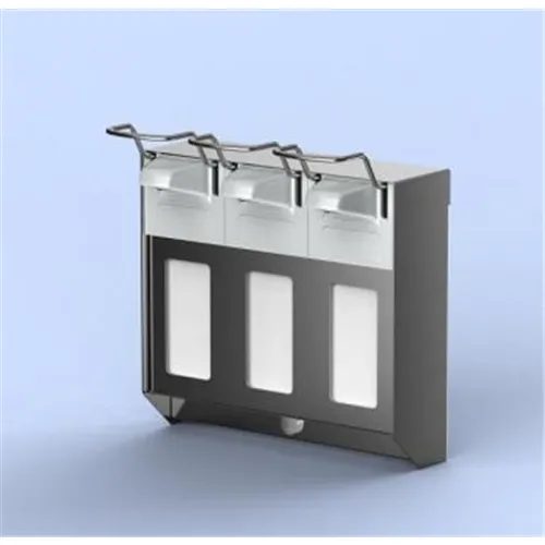 MEDIQO LINE RVS TRIO ZEEPDISPENSER MET ELLEBOOG BEDIENING 500ml MODEL MQTV05E