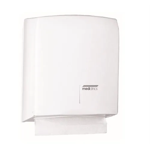 MEDICLINICS HANDDOEKDISPENSER WIT MODEL DT2106 (330x275x133mm)