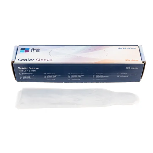 FHS PLASTIC SCALER SLEEVES 20,3x4,1cm (500st)