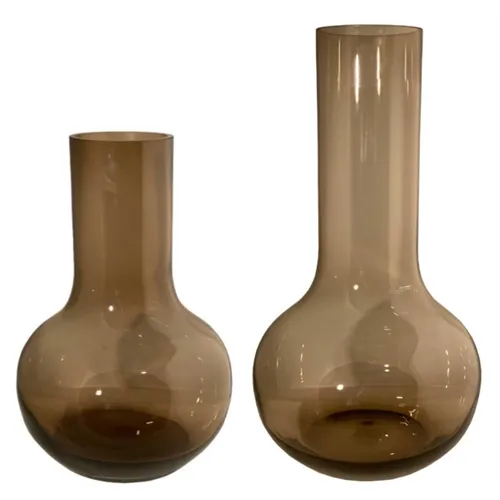 EASYPLANTS VAAS SEIM TAUPE M Ø28 x H50 cm