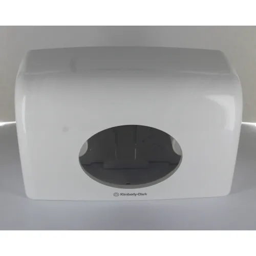 KIMBERLY CLARK AQUARIUS DISPENSER DUO VOOR KLEINE TOILETROLLEN NR.6992.000