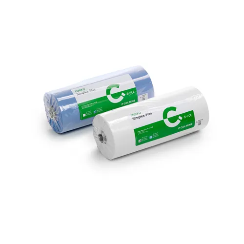 ROEKO SIMPLEX-PLUS MAXI PATIENTENSCHORT OP ROL BLAUW 60x60cm 647102 (80st)