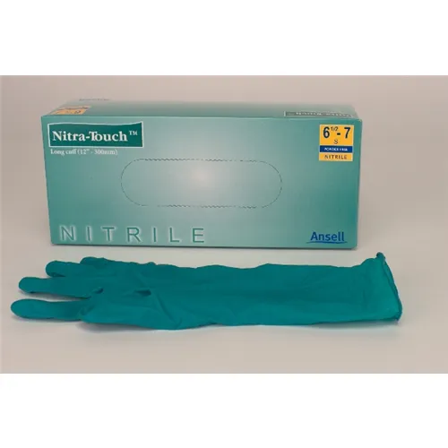 ANSELL NITRA-TOUCH HANDSCHOENEN NITRILE POEDERVRIJ SMALL (100st)