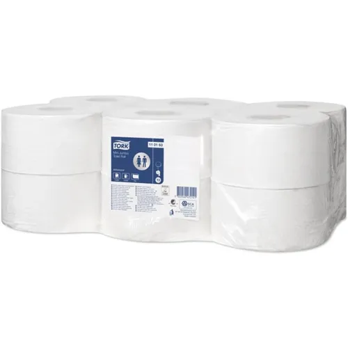 TORK ADVANCED TOILETPAPIER MINI JUMBO ROL 240mx10cm T2-SYSTEEM NR.110163 (12st)