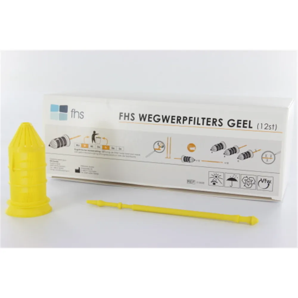 010028 - FHS WEGWERPFILTERS GEEL (12st)