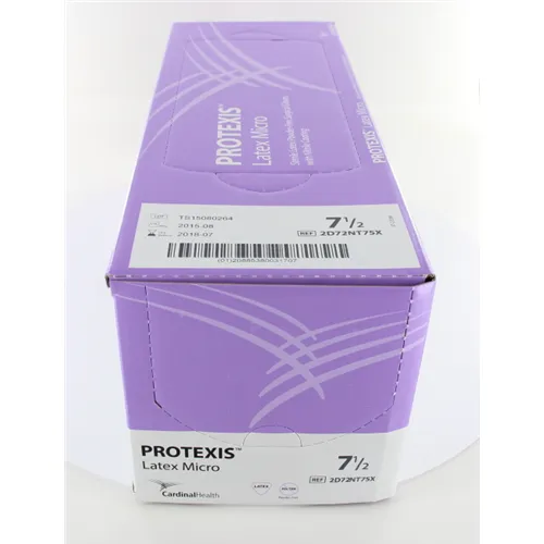 CARDINAL HEALTH PROTEXIS LATEX MICRO HANDSCHOENEN LATEX POEDERVRIJ STERIEL MAAT 7,5 (50pr)