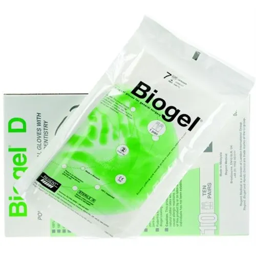 REGENT BIOGEL-D HANDSCHOENEN LATEX POEDERVRIJ STERIEL MAAT 9.0 (10pr)
