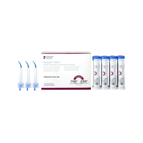 DENTSPLY SIRONA AQUASIL ULTRA+ MEDIUM FAST SET REFILL (4x50ml) 678674