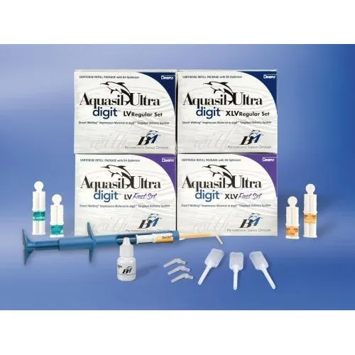 DETREY AQUASIL ULTRA XLV FAST + B4 (4x50ml, 24 io tips/ 1x6ml B4/ 50 tips)