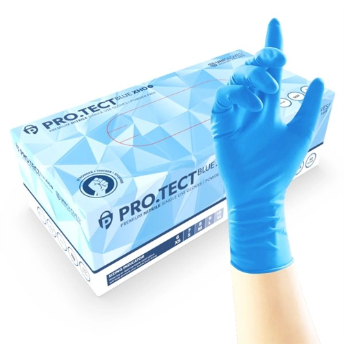 FHS HANDSCHOENEN POEDERVRIJ FORMAT BLUE 300 EXTRA STEVIG EXTRA-LARGE (50st)