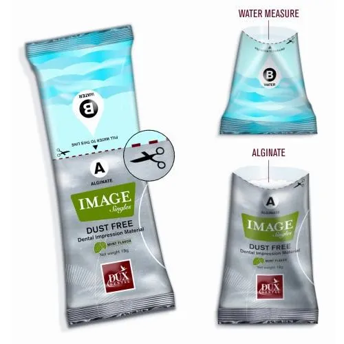 DUX DENTAL IMAGE ALGINAAT SINGLE DOSE (52x18gr)