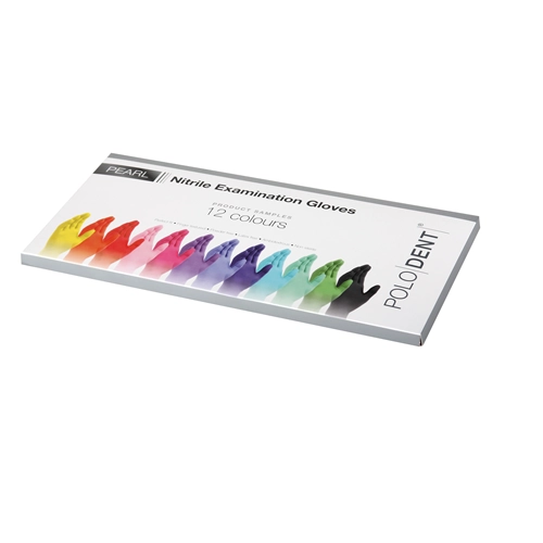 FHS HANDSCHOENEN POEDERVRIJ NITRILE GREEN PEARL SMALL (GROEN/100st) GP0042