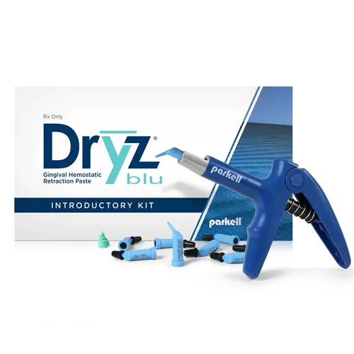 PARKELL DRY-Z BLU GINGIVAL RETRACTION PASTE UNIT DOSE PACK CAPSULES (30x0,24gr)
