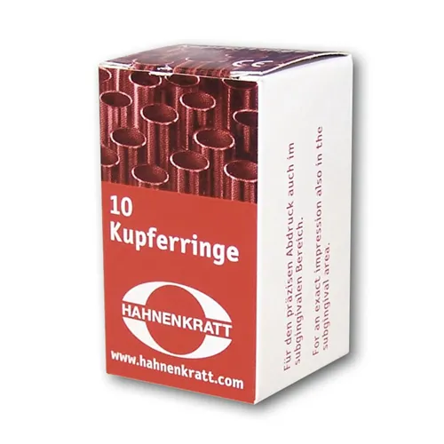 HAHNENKRATT KOPERBANDJES NR.17 (10st)