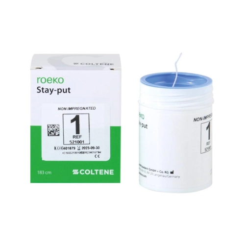 ROEKO RETRAKTIEDRAAD STAY-PUT NR.1 FIJN NON IMPREGNATED (183cm)