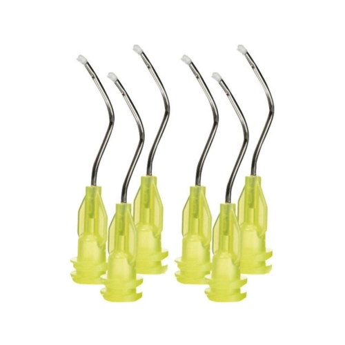 ULTRADENT METAL DENTO-INFUSOR TIPS GEEL NR.UP-4955 (100st)