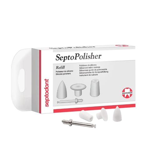 SEPTODONT SEPTOPOLISHER KEGEL REFILL (8st+mandrel) ref 10377H