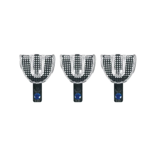 ASA AFDRUKLEPEL RVS PERMA-LOCK GEPERFOREERD BETAND BOVEN NR.U6 X-LARGE BLAUW