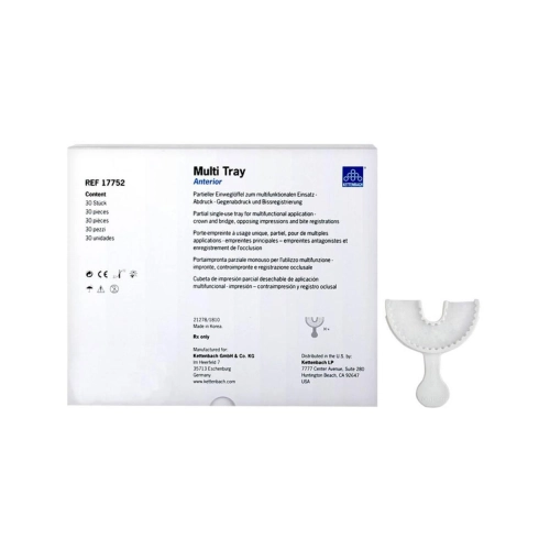 KETTENBACH MULTI TRAY AFDRUKLEPELS ANTERIOR (30st)