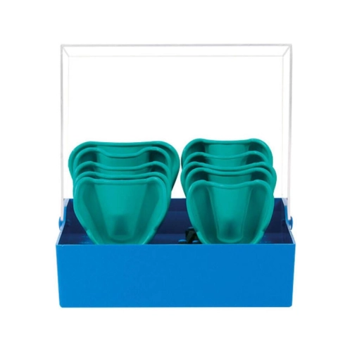 CLAN BORDER-LOCK AFDRUKLEPELSET DISPOSABLE BETAND BOVEN GROEN NR.5401G (50st)