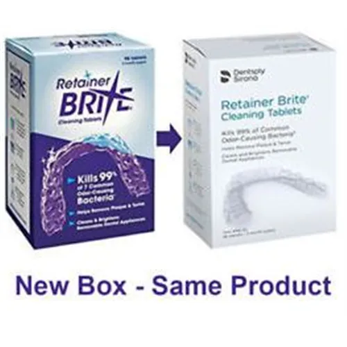 G&H RETAINER BRITE CLEANING TABLETS (96st)