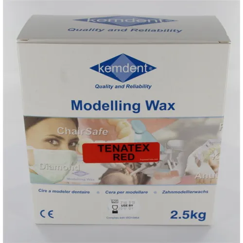 KEMDENT TENATEX WAS ROOD (2,5kg)