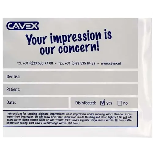 CAVEX IMPRESAFE PLASTIC ZAKKEN (50st)