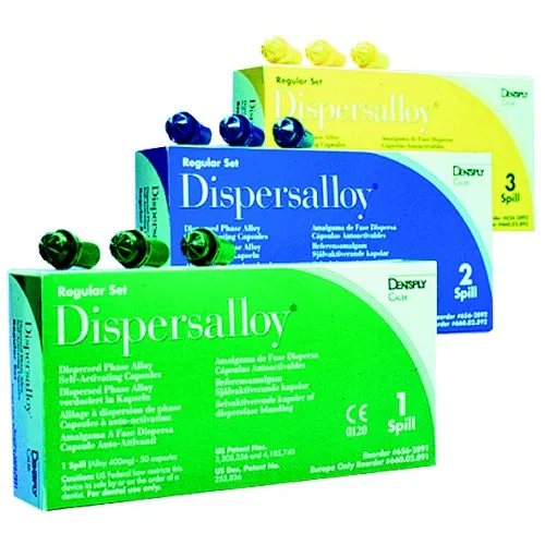 DETREY DISPERSALLOY 1-SPILL REGULAR SET SELF-ACTIVATING CAPSULES (50st)