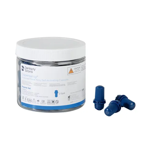 DETREY DISPERSALLOY 2-SPILL REGULAR SET SELF-ACTIVATING CAPSULES (50st)