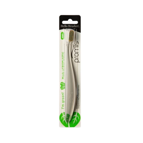 PROMIS BRUSH SINGLE TANDENBORSTELS RAINBOW TRANSPARANT (12st)
