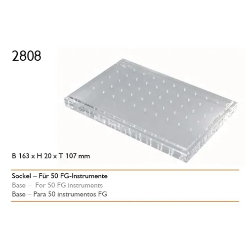 MEISINGER FG50 PLEXIGLAS BORENSTANDAARD 2808