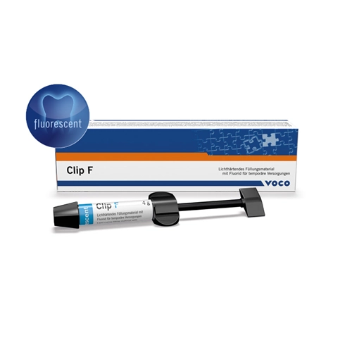 VOCO CLIP-F FLUORESCENT SPUITEN (2x4gr)