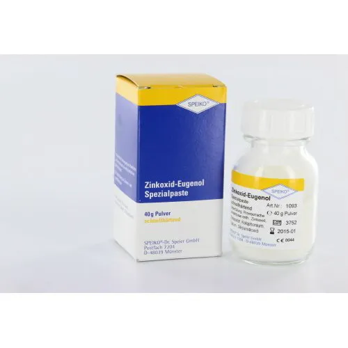 SPEIKODENT ZINK OXYDE EUGENOL CEMENT POEDER SNELHARDEND (40gr)