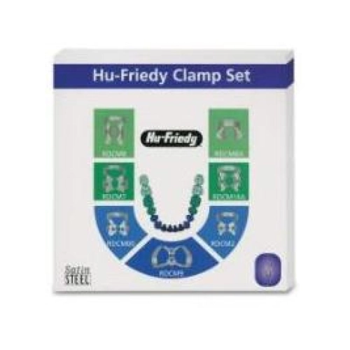 Hu-Friedy Crampons pour digue Starter Kit RDCSET7 7 pcs