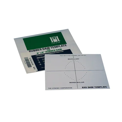 HYGENIC COFFERDAM TEMPLATE (15cm)