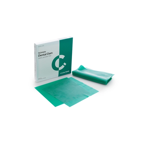 COLTENE HYSOLATE COFFERDAM LATEX VELLEN GREEN EXTRA-HEAVY 127x127mm (52st) 60034417