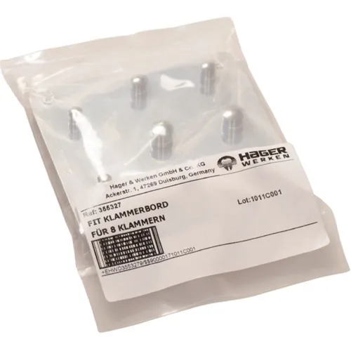 HAGER&WERKEN COFFERDAM KLEM-BORD ZONDER KLEMMEN (8st)