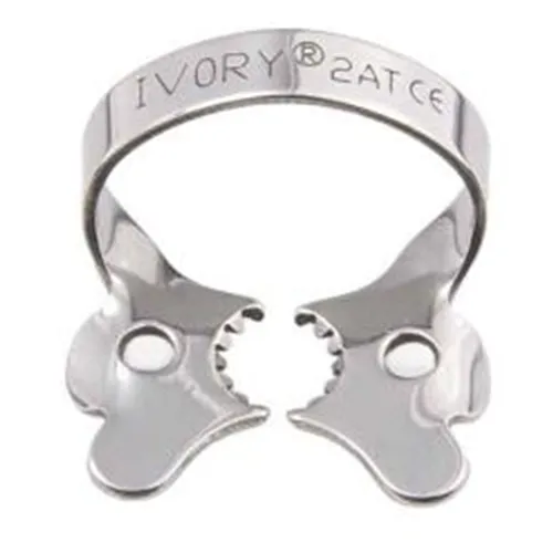 KULZER IVORY TIGER COFFERDAMKLEM PREMOLAAR MET VLEUGELS NR.2AT