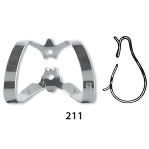 HAGER&WERKEN COFFERDAMKLEM NR.211 IVORY