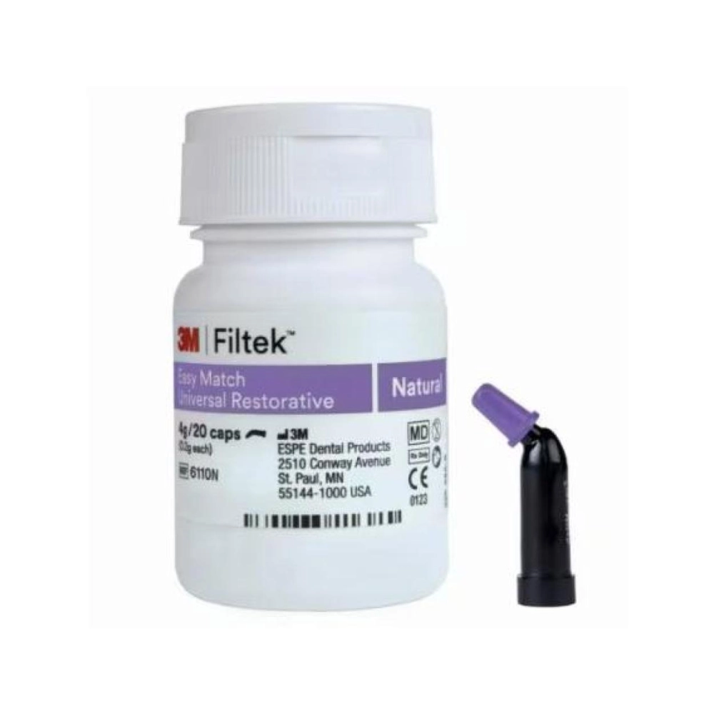 069983 - 3M FILTEK EASY MATCH UNIVERSAL RESTORATIVE NATURAL CAPSULES 6210N (20x0,2gr)