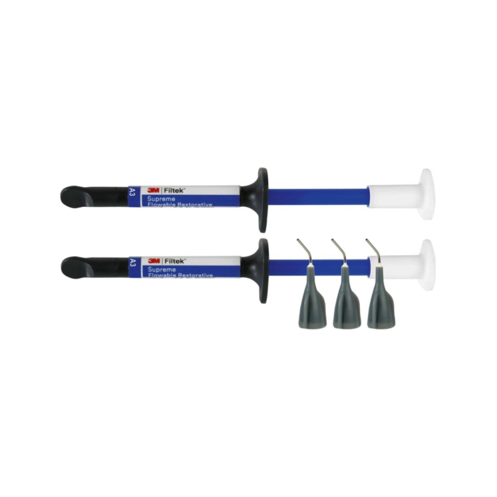 070007 - 3M FILTEK SUPREME FLOWABLE RESTORATIVE SPUIT A3 (2x2gr/tips)