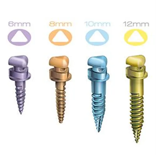 ORMCO VECTOR TAS MINI SCREW 8mm (6/pk)