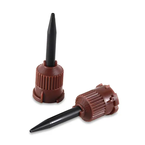 DENMAT INFINITY AUTO-MIXING TIPS BRUIN/ZWART (10st)