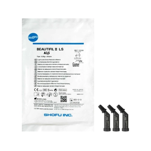 SHOFU BEAUTIFIL II LS CAPSULES A3.5 (20x0,25gr)